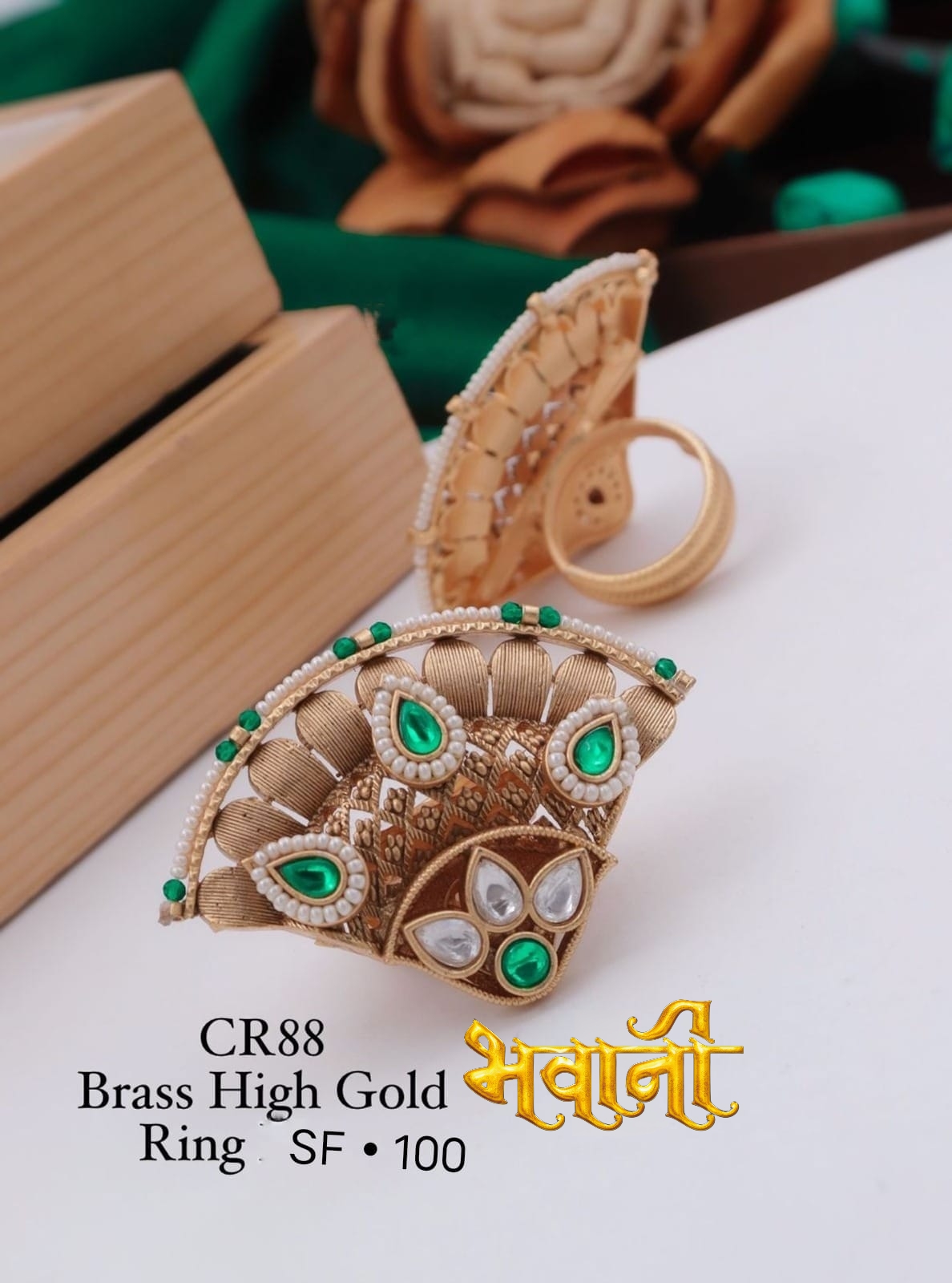 Matt Ladies finger Ring