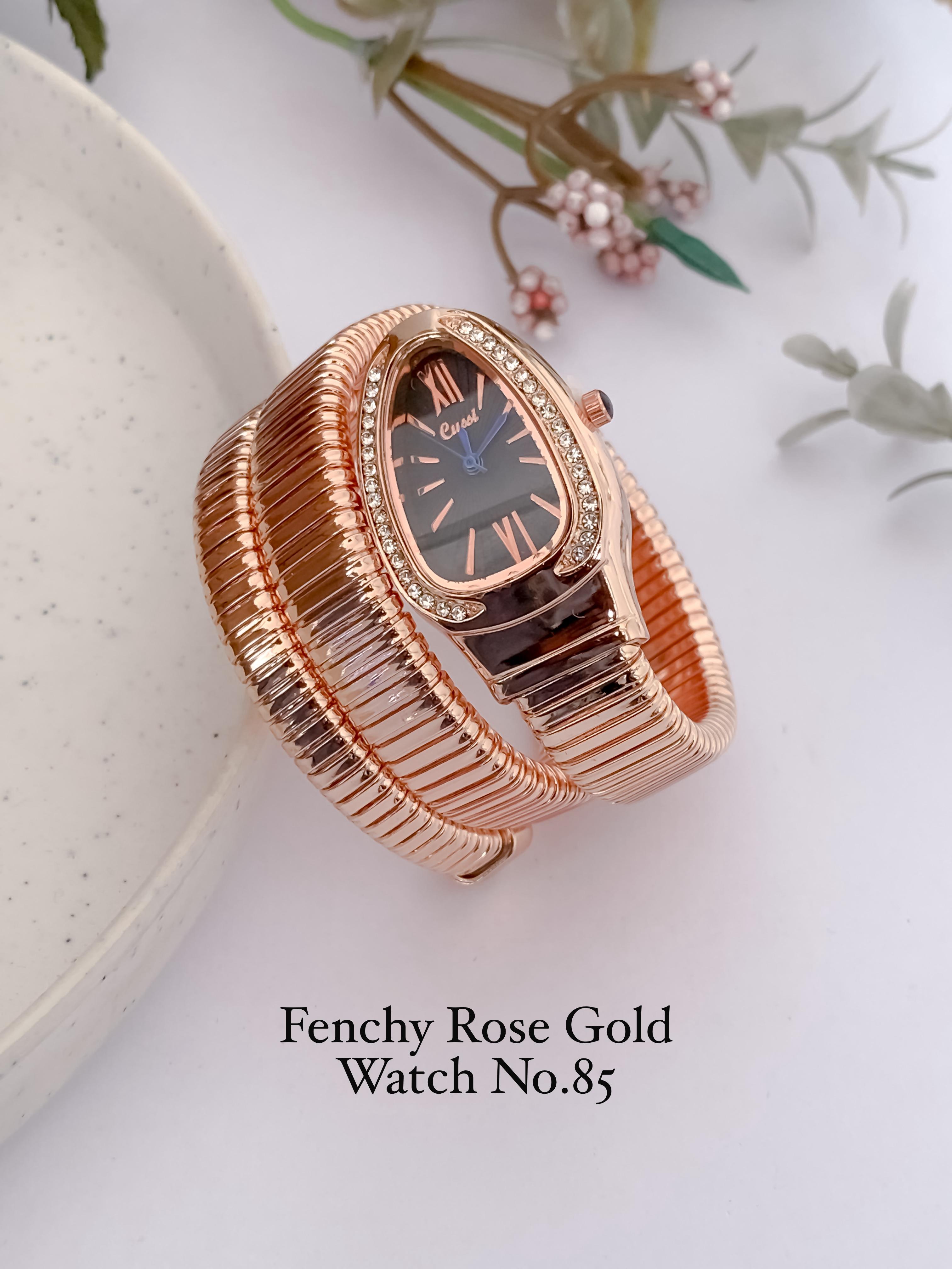Rose Gold watch